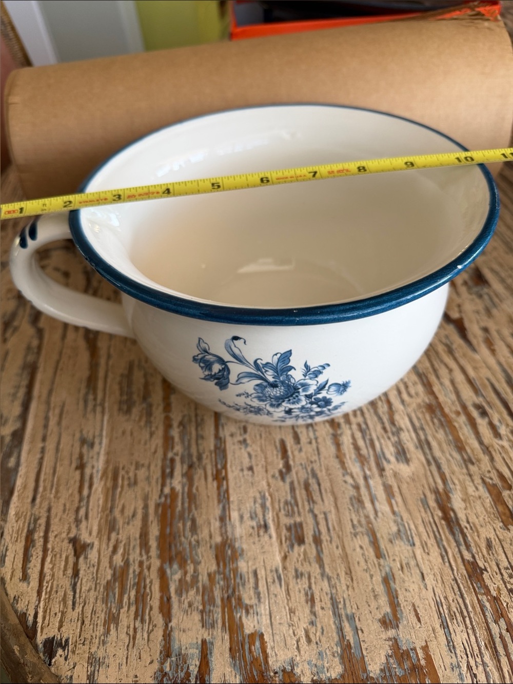 Delft Ceramic Chamber Pot